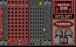 Mastermind atari screenshot